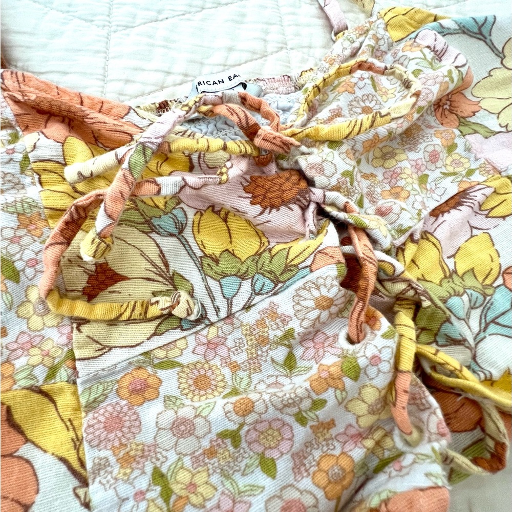 Floral Patchwork Cami Top: Small - image 4